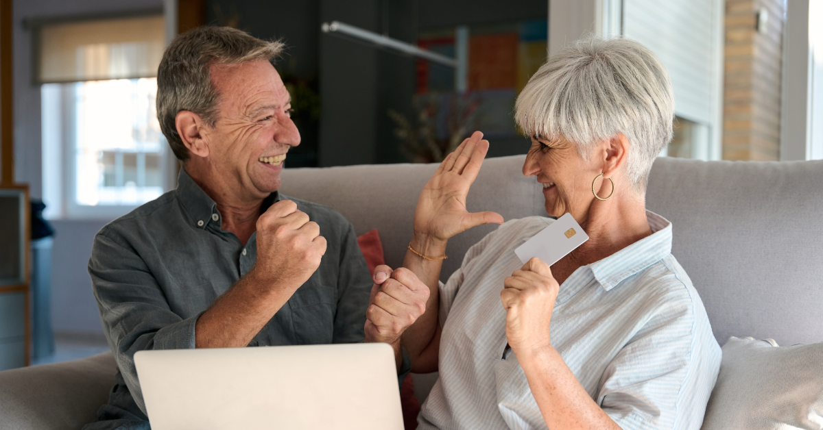 couple high-fiving