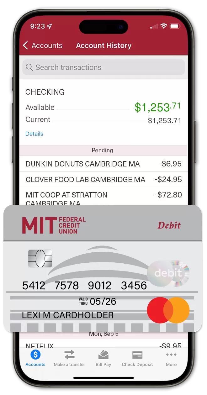 MIT FCU mobile phone app